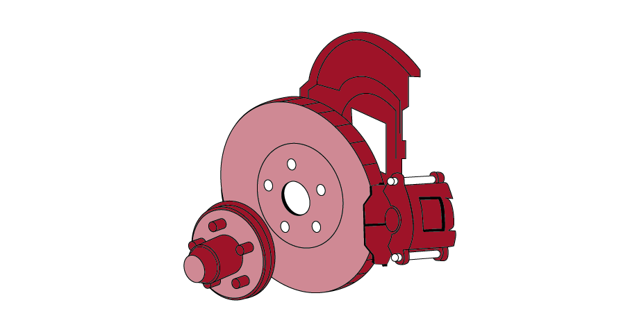 Front Disc Brake Repair