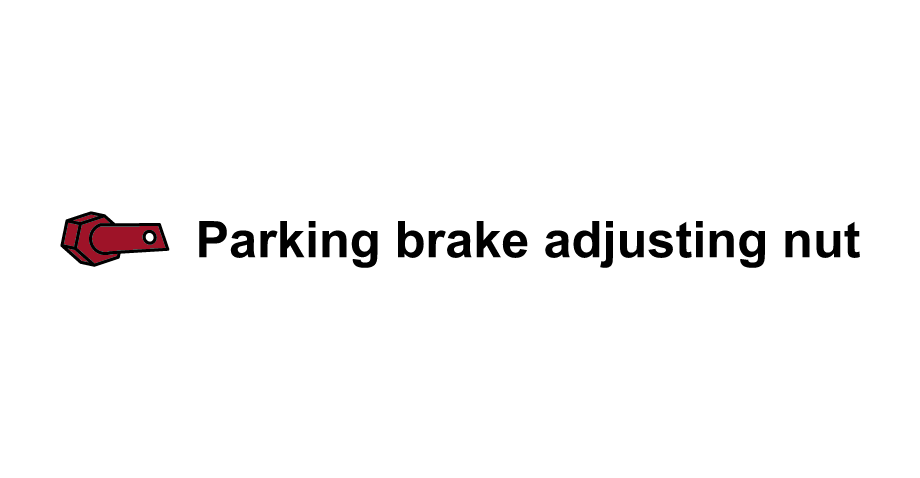 Parking Brake Adjustment