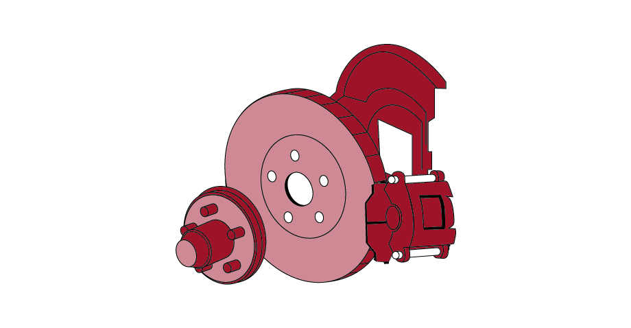 Rear Disc Brake Repair